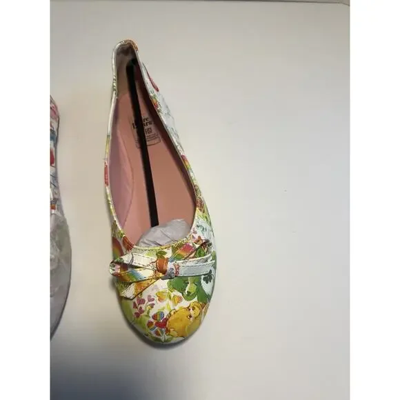 NIB Care Bear Iron Fist Rainbow Flats Size 7 - Picture 2 of 6